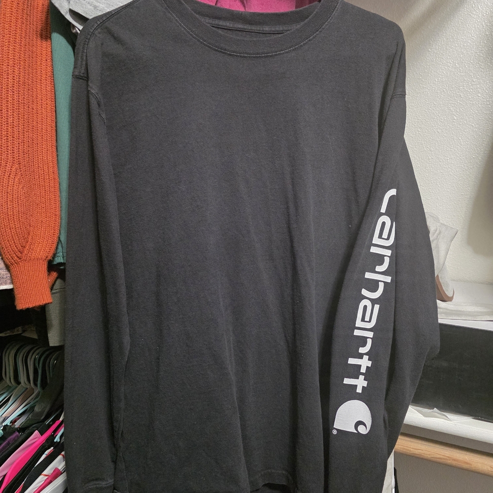 Carhartt Men's Black Long Sleeve Tee